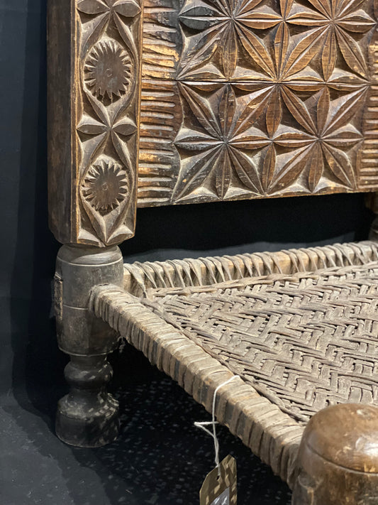 Antique Swat Valley Low Chair