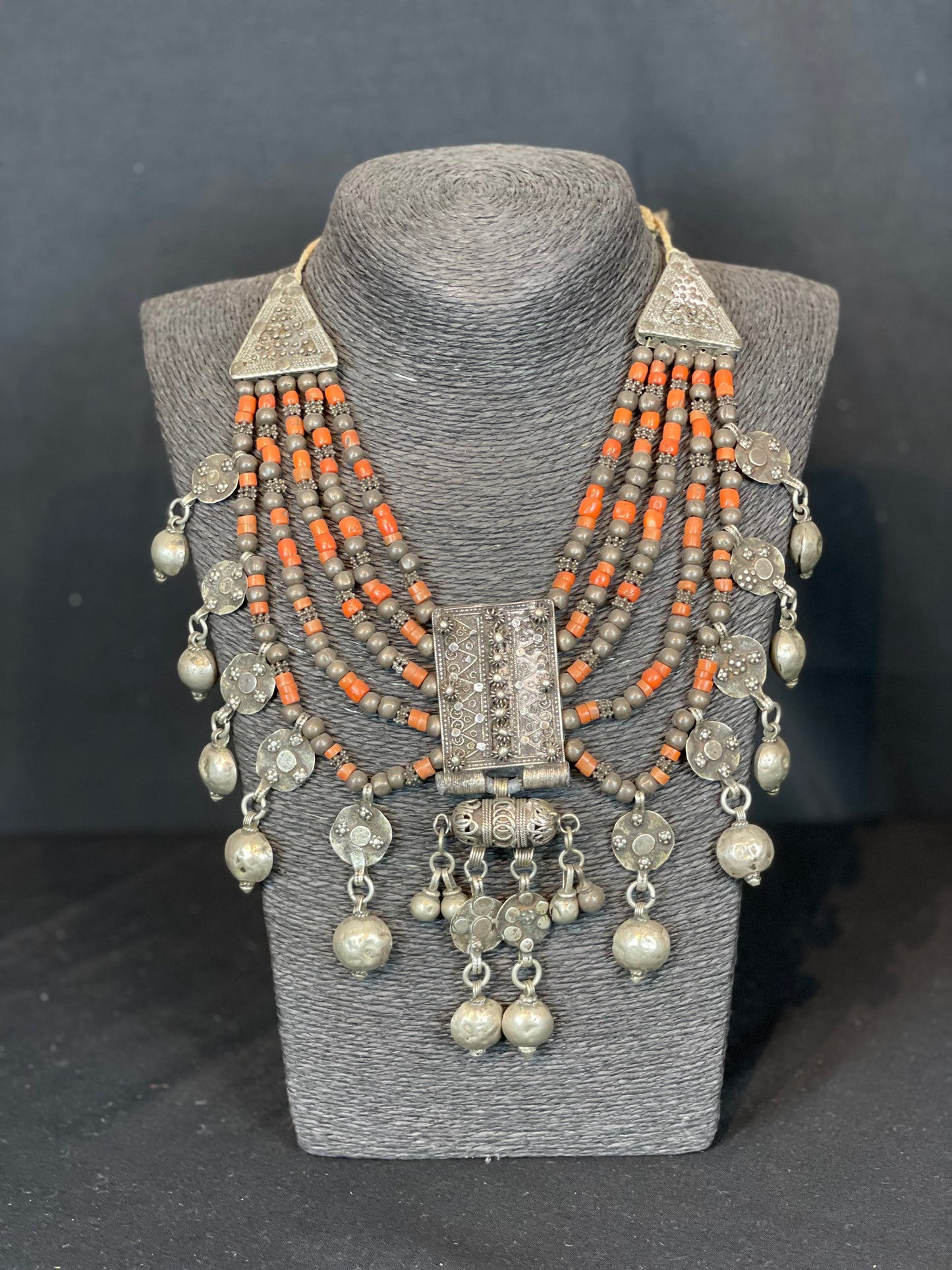 Antique Yemenite Bridal Necklace