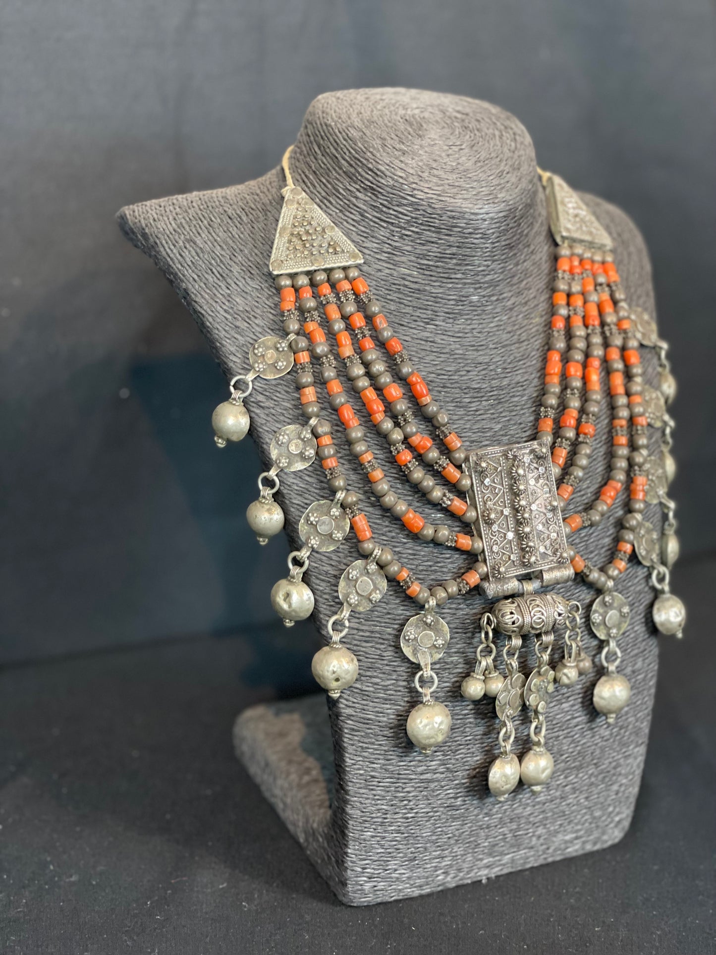 Antique Yemenite Bridal Necklace