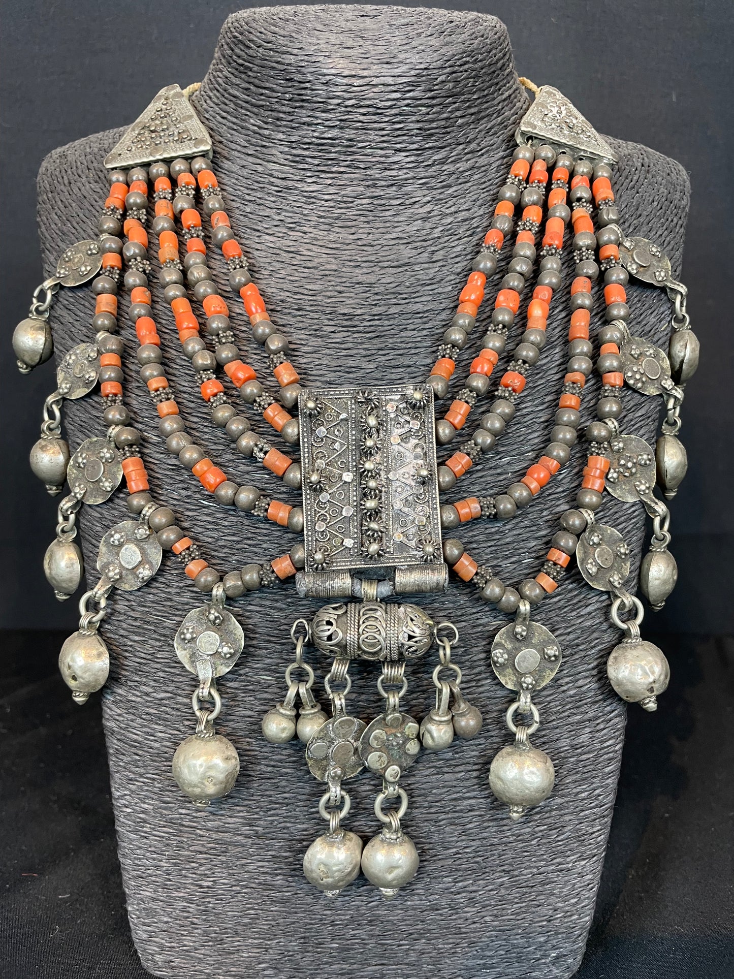 Antique Yemenite Bridal Necklace