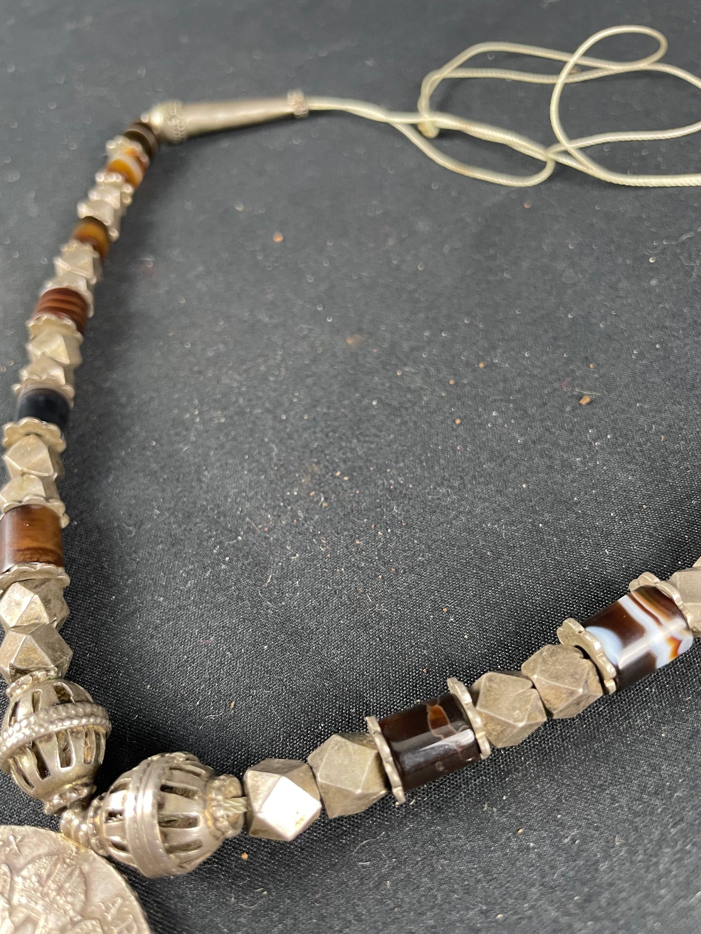Yemeni Necklace with Maria Theresa Thaler Coin