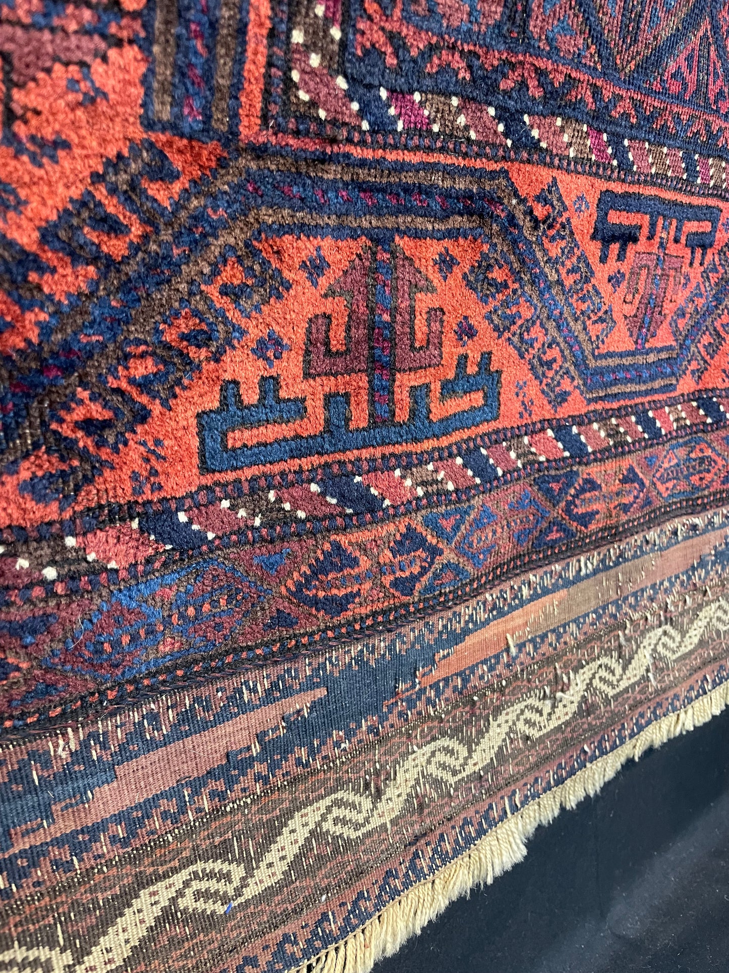 Antique Khorasan Baluch Rug