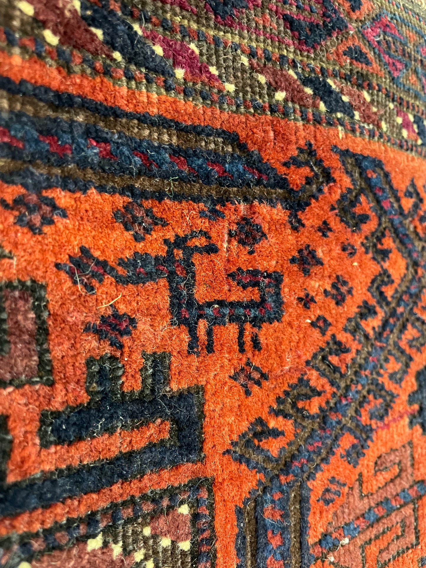 Antique Khorasan Baluch Rug