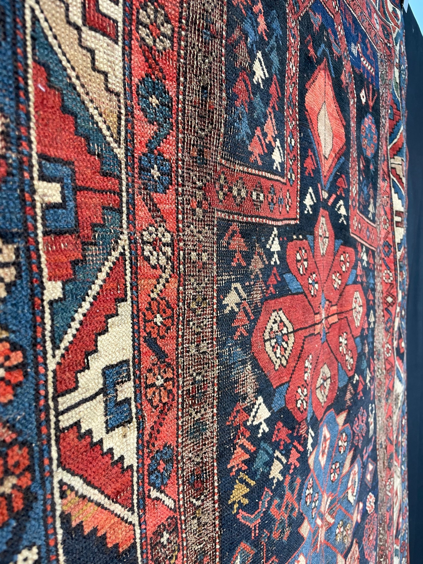 Antique Caucasian Prayer Rug