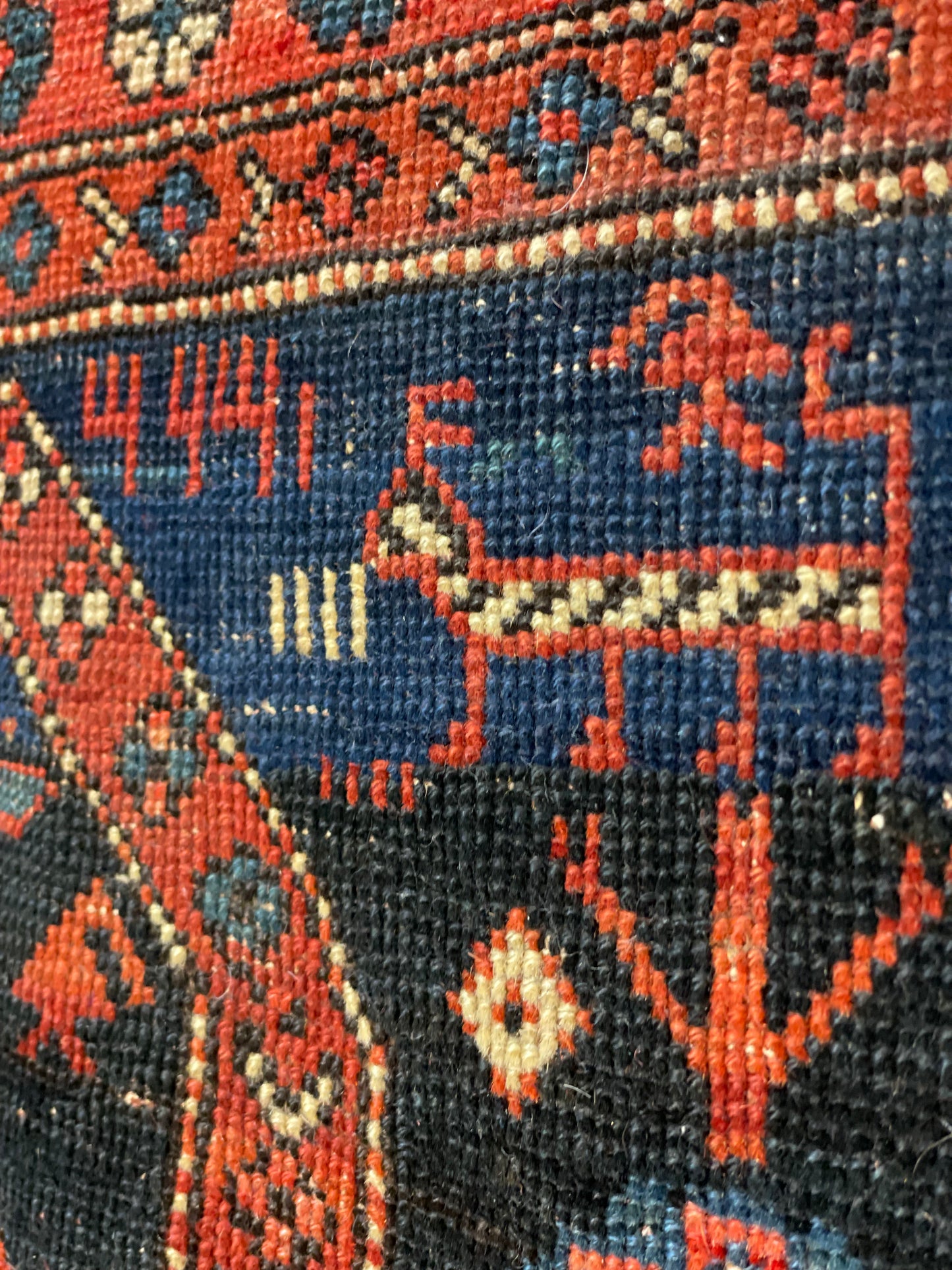 Antique Caucasian Prayer Rug