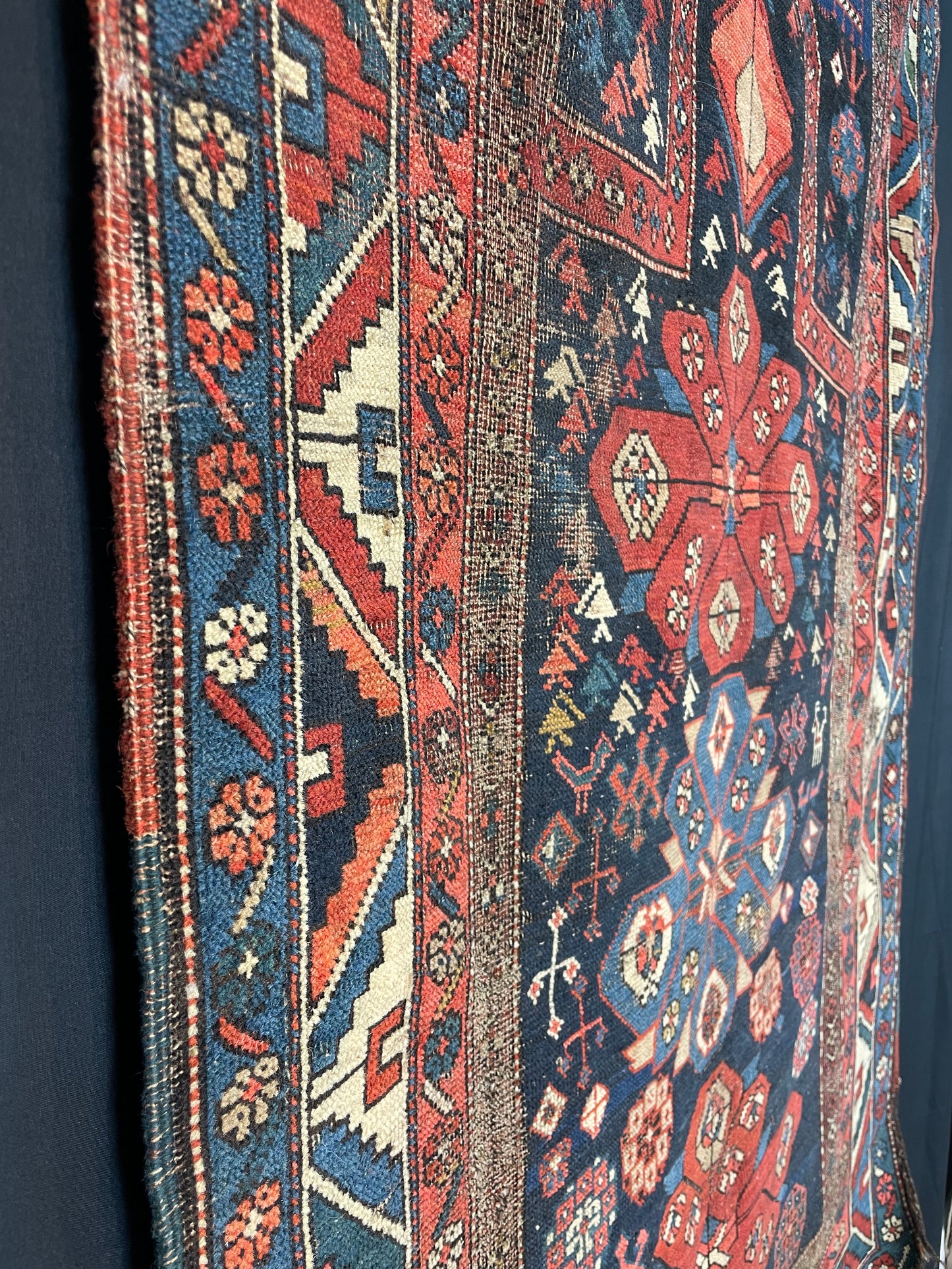 Antique Caucasian Prayer Rug