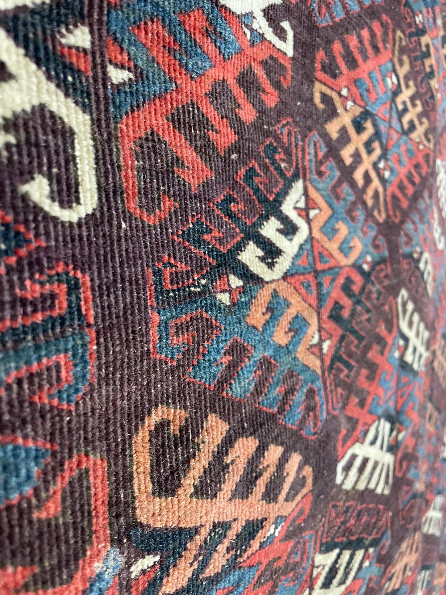 Antique Yomut Turkoman Rug