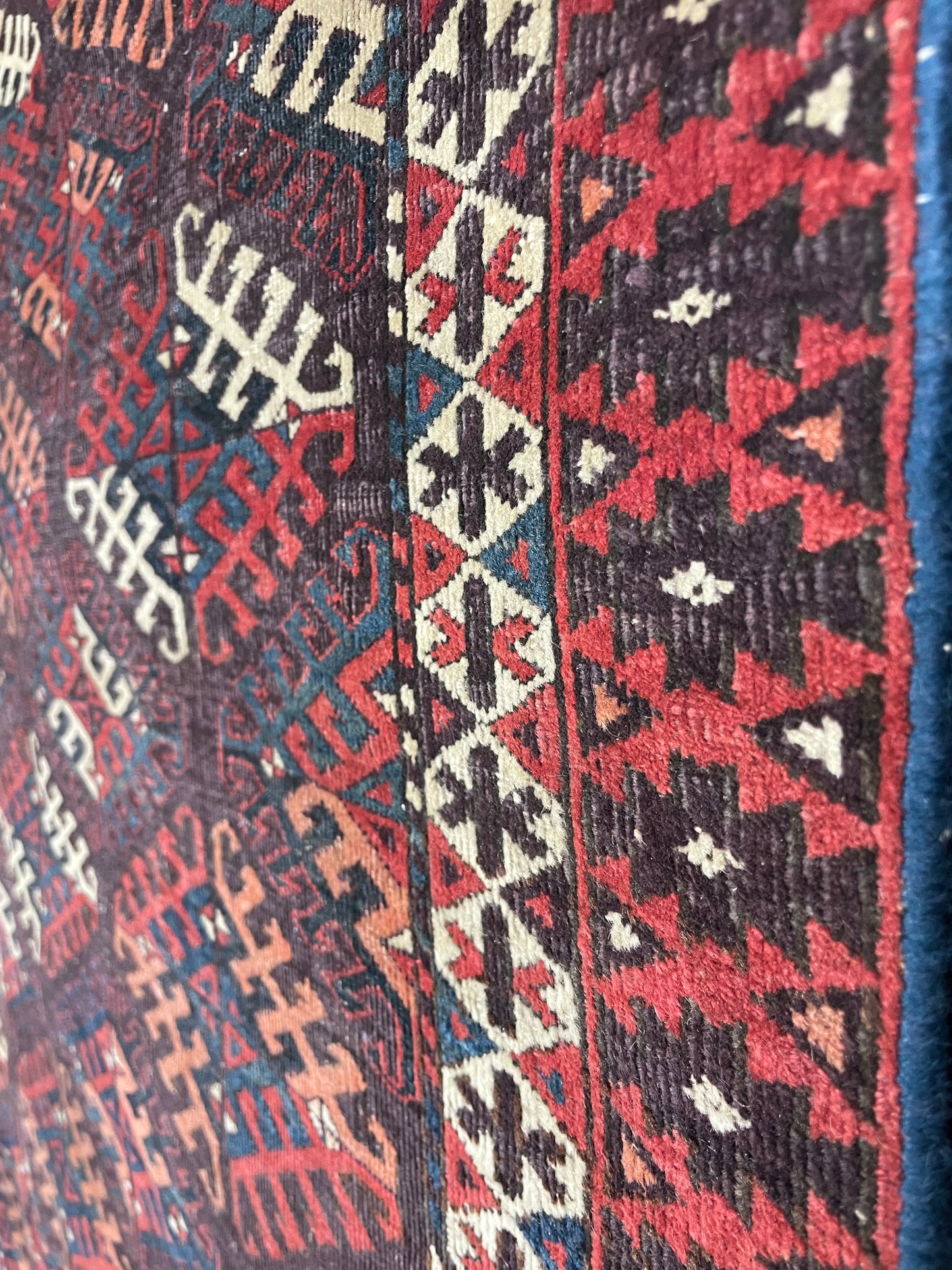 Antique Yomut Turkoman Rug