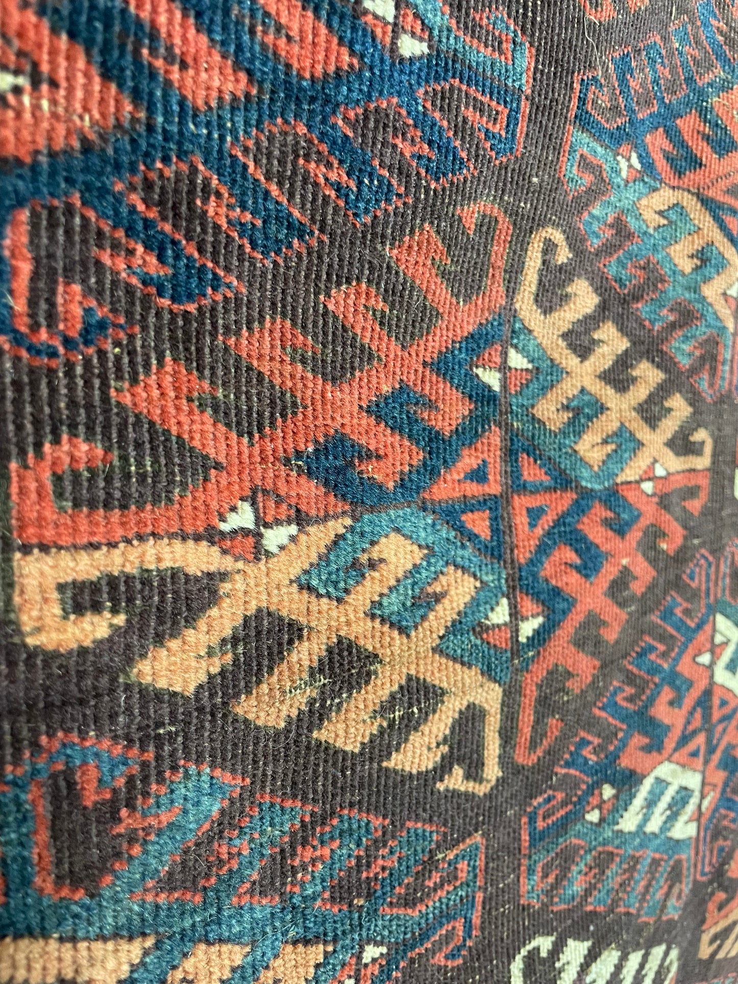 Antique Yomut Turkoman Rug