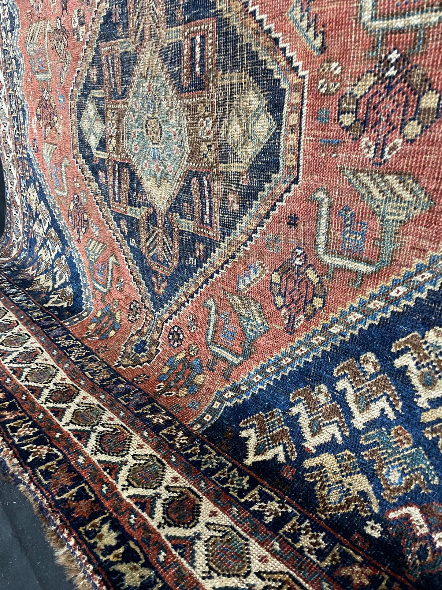 Antique Qashqai Rug