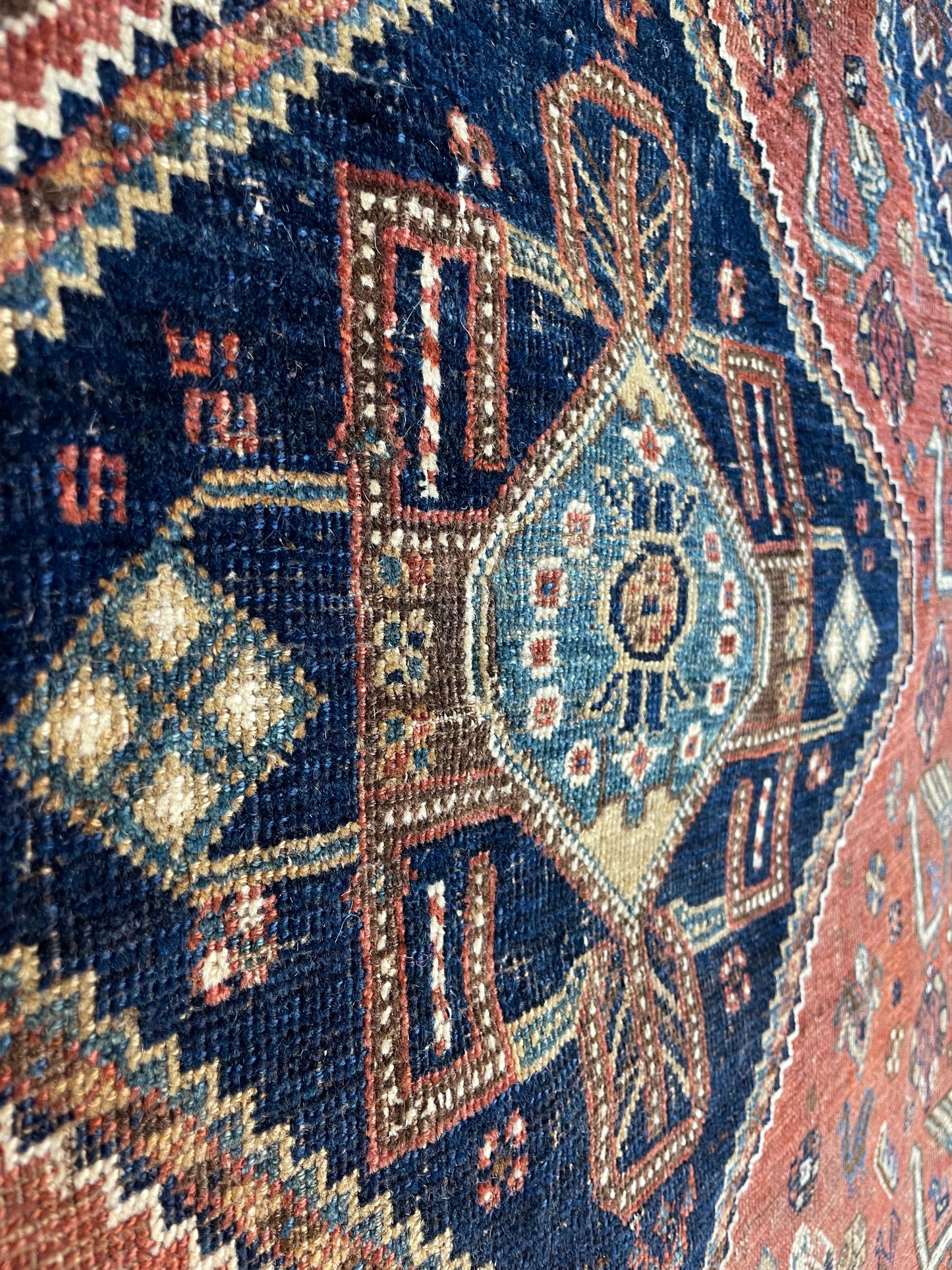 Antique Qashqai Rug