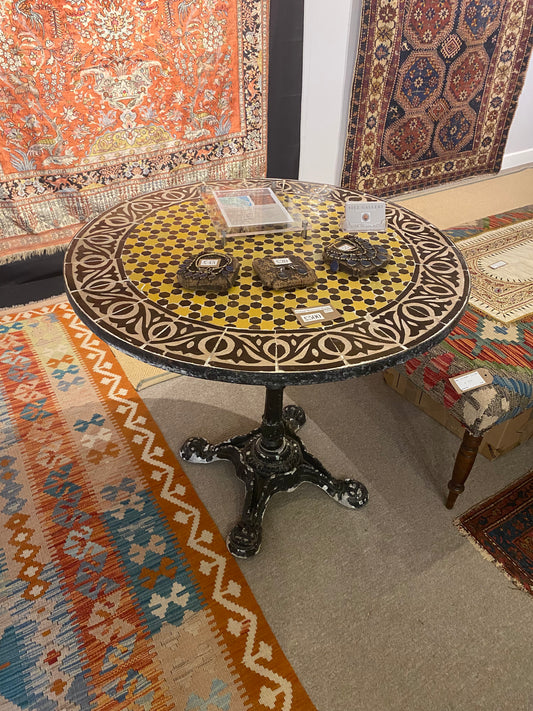 Vintage Moroccan Mosaic Table