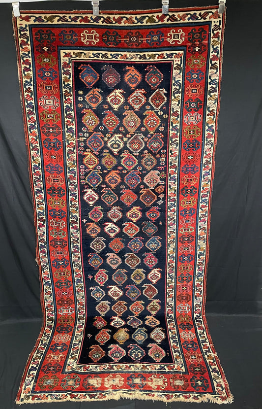 Antique Caucasian Karabagh Runner