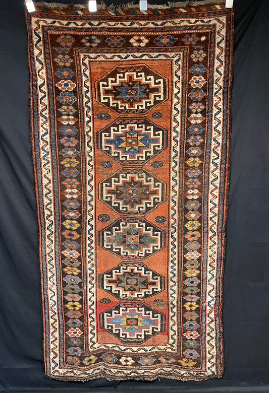 Antique N/W Persian Kurdish Rug
