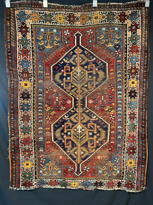 Antique SW Persian Shiraz Rug